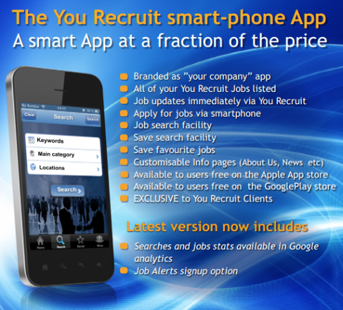 You Recruit App information